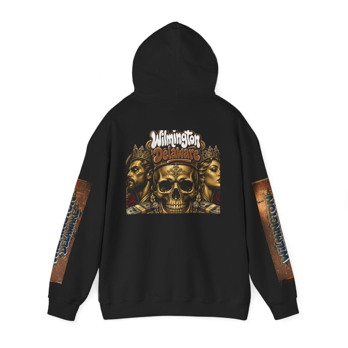 Wilmington Outlaws Western Skull Graphic Hoodie