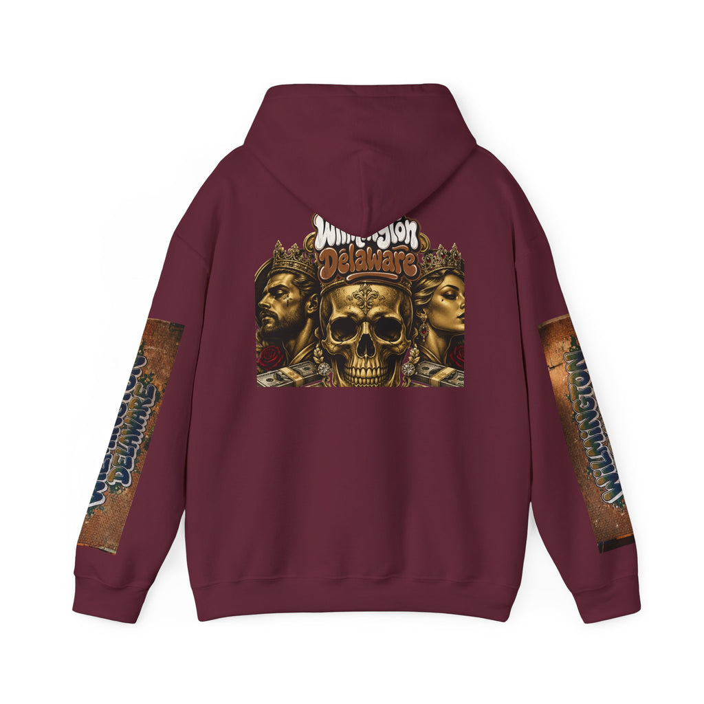 Wilmington Outlaws Western Skull Graphic Hoodie