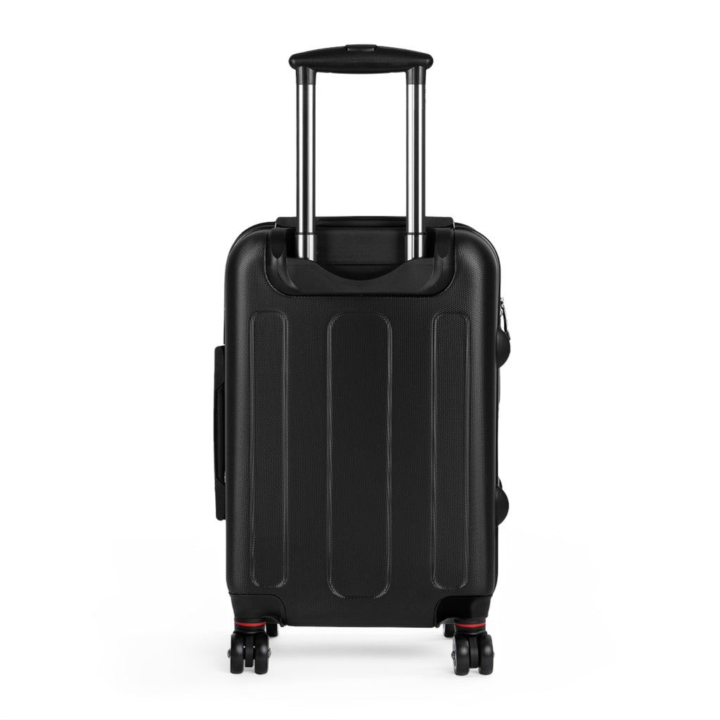 Urban Cartoon Suitcase – 'You Gotta Anna Play?' Blue Travel Luggage for Kids & Teens