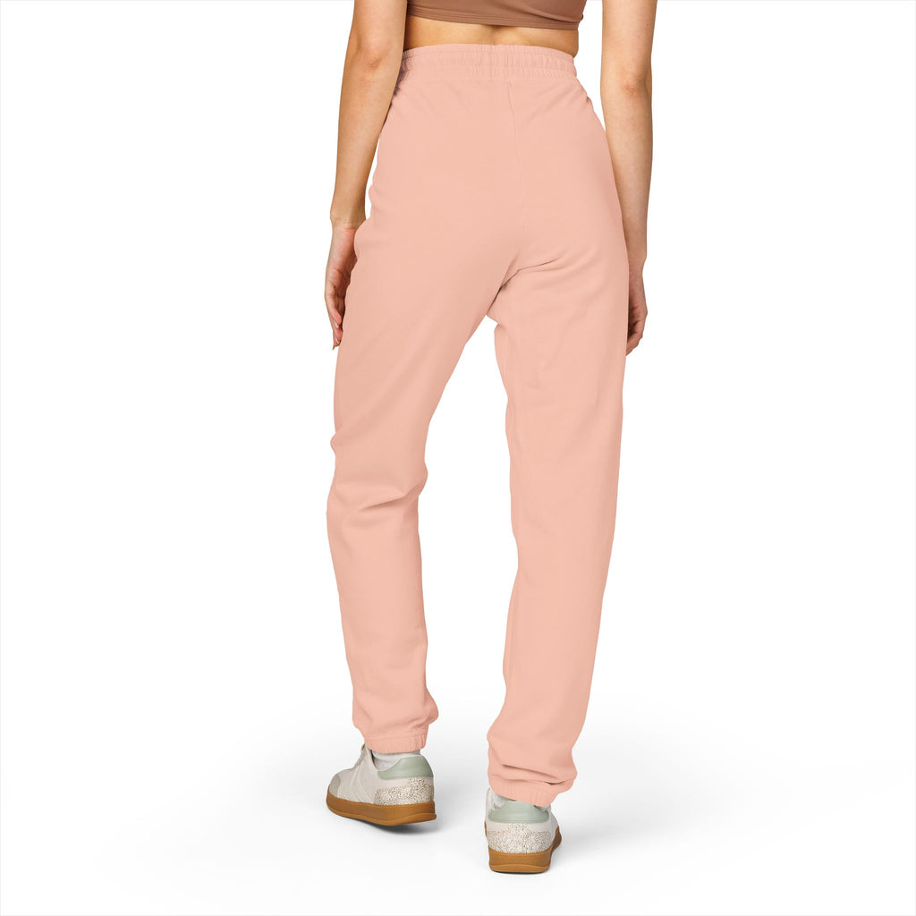 Distressed Graphic Fleece Sweatpants