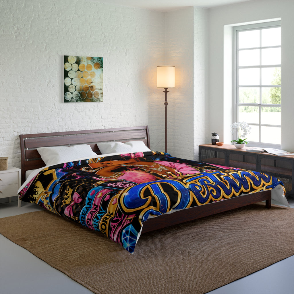 Destiny Boss Girl Inspirational Comforter