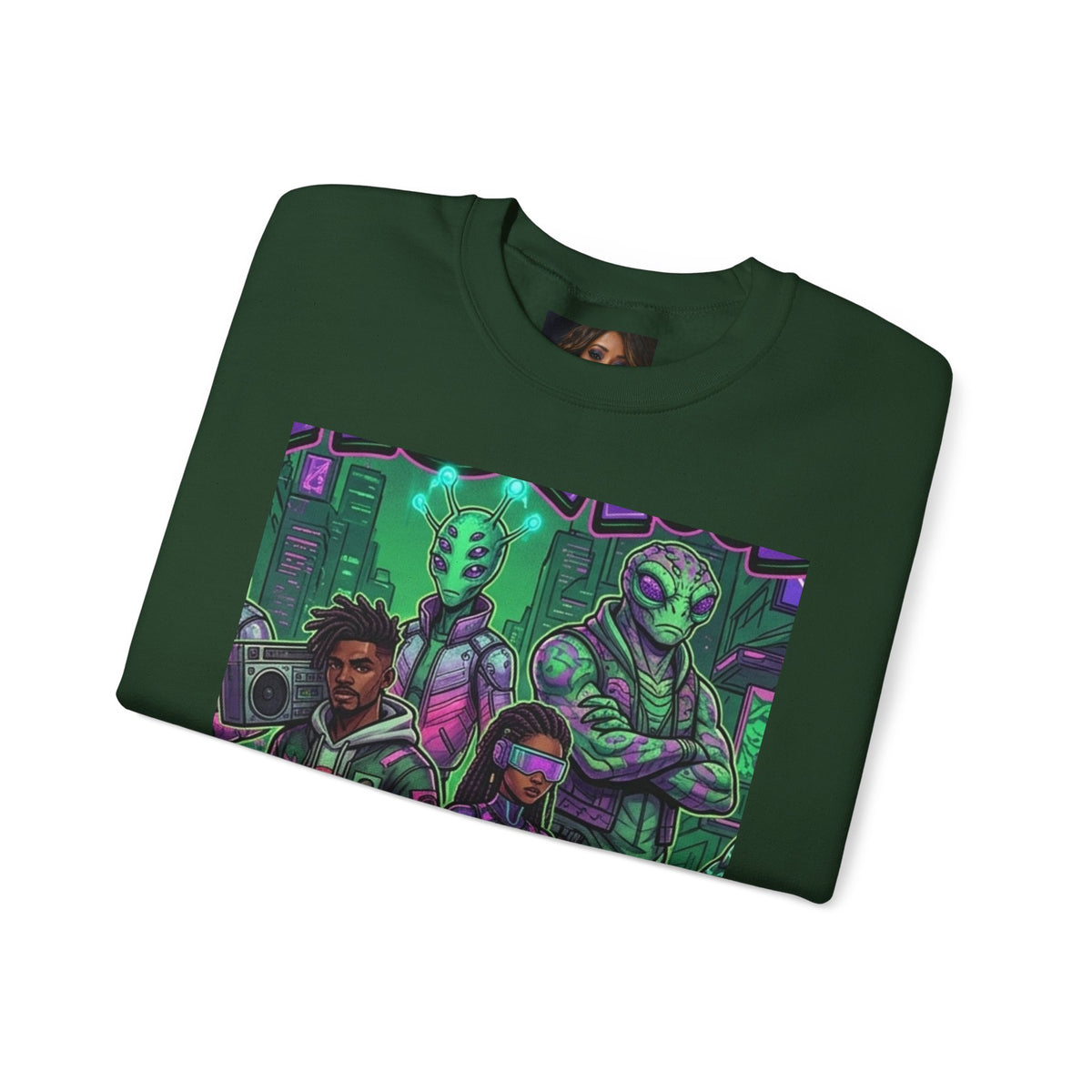 C H O O S Graphic Crewneck Sweatshirt