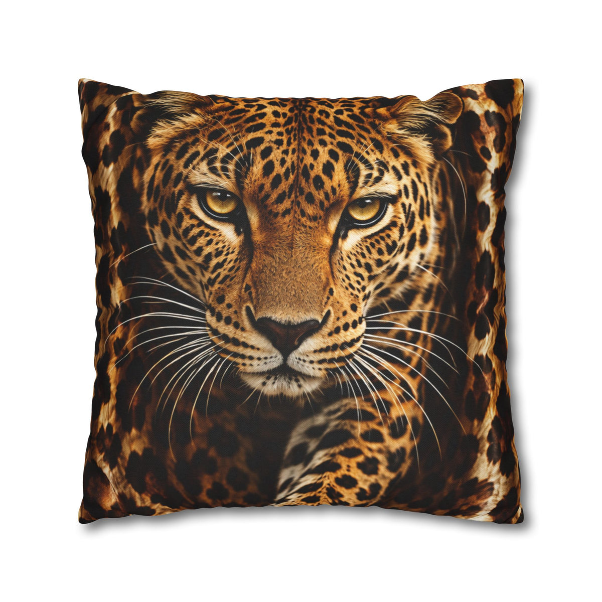 Leopard Animal Print Square Pillowcase
