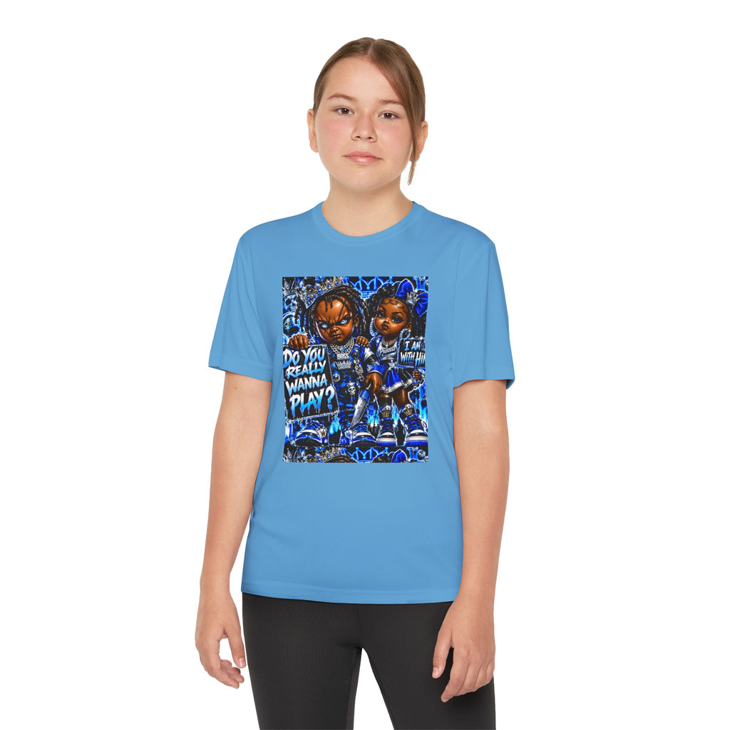 Youth Competitor Tee — 'Do You Really Wanna Play?' Graphic T-Shirt