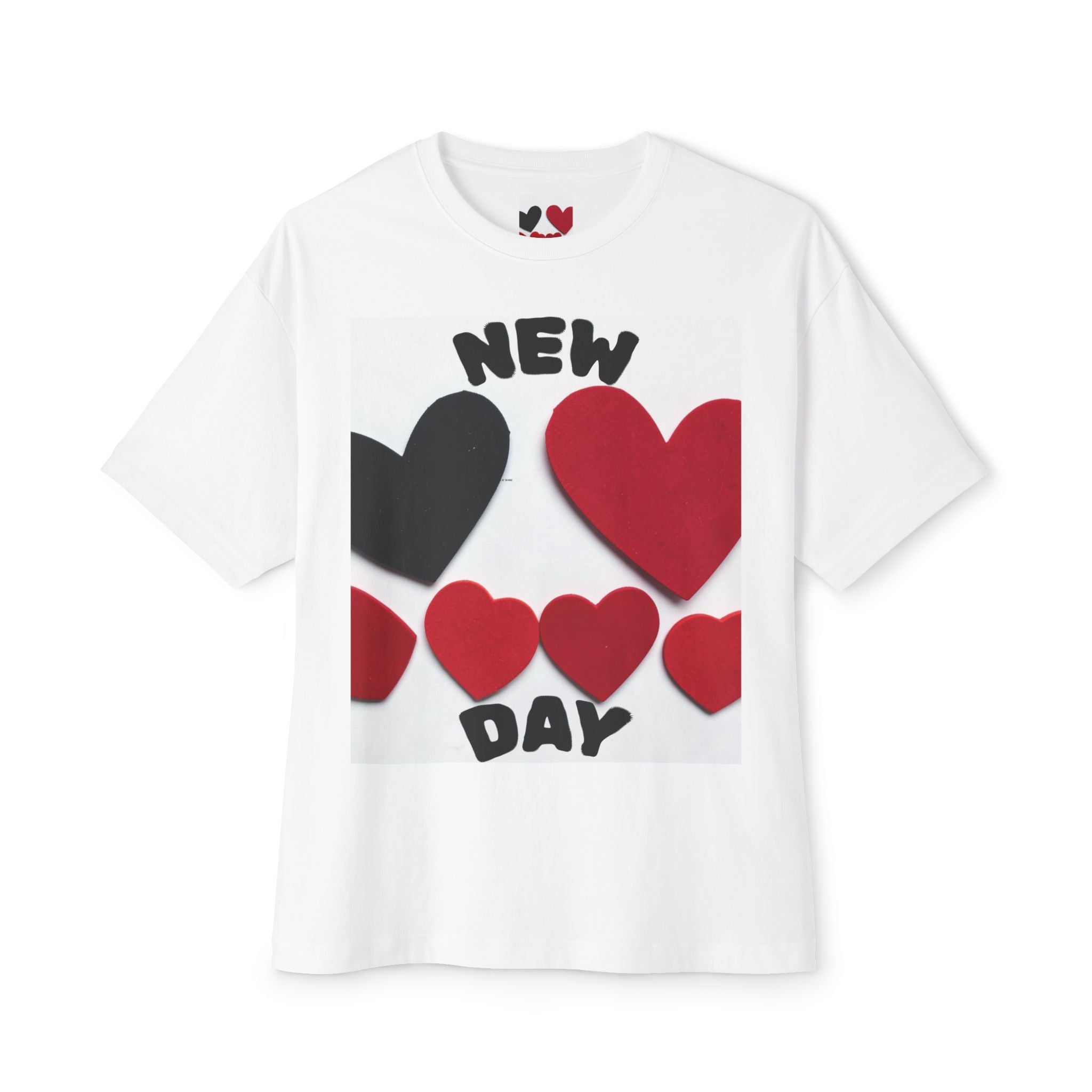 New Me Day Heart Tee