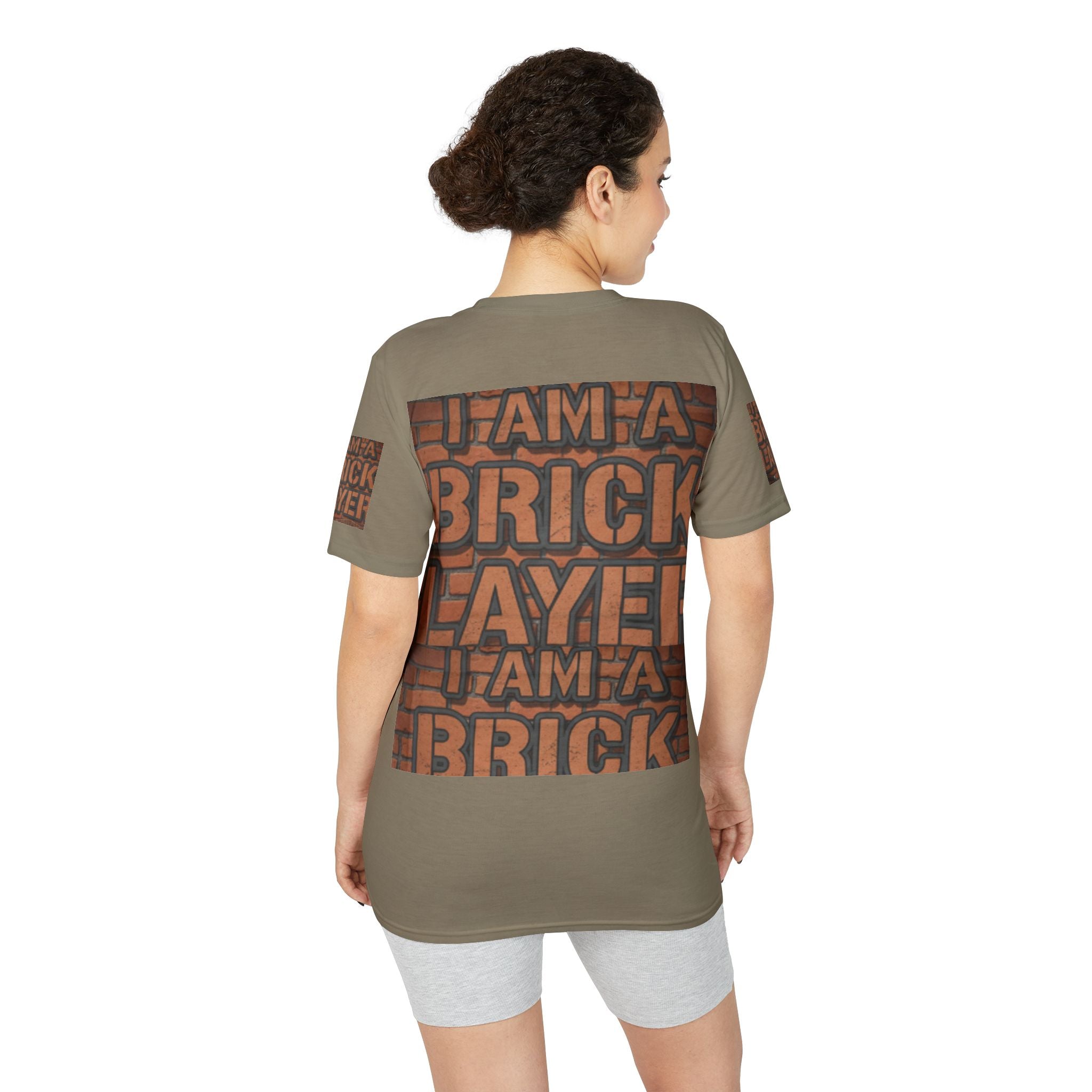Bricklayer Graphic T-Shirt — "I Am a Bricklayer" Construction Worker Tee