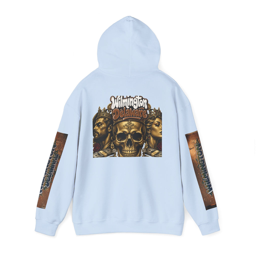 Wilmington Outlaws Western Skull Graphic Hoodie