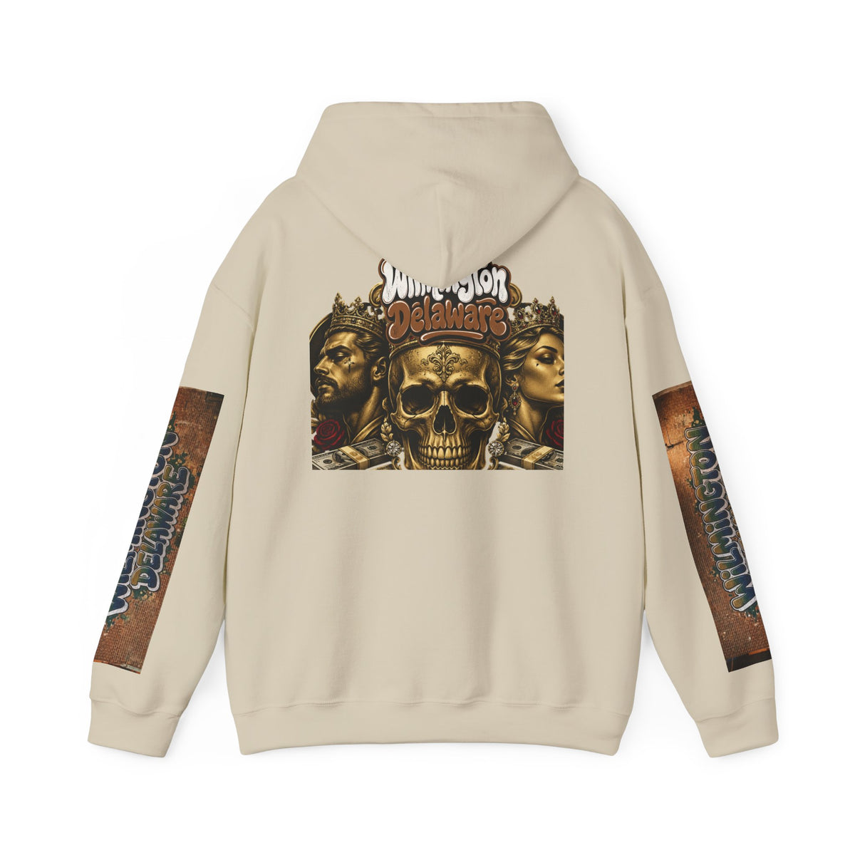 Wilmington Outlaws Western Skull Graphic Hoodie