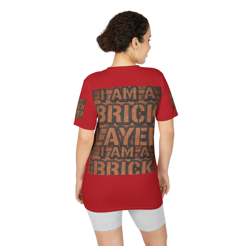 Bricklayer Graphic T-Shirt — "I Am a Bricklayer" Construction Worker Tee