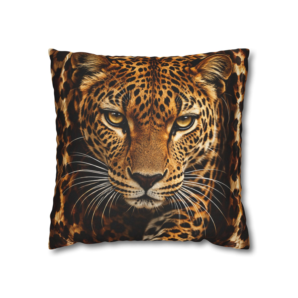 Leopard Animal Print Square Pillowcase