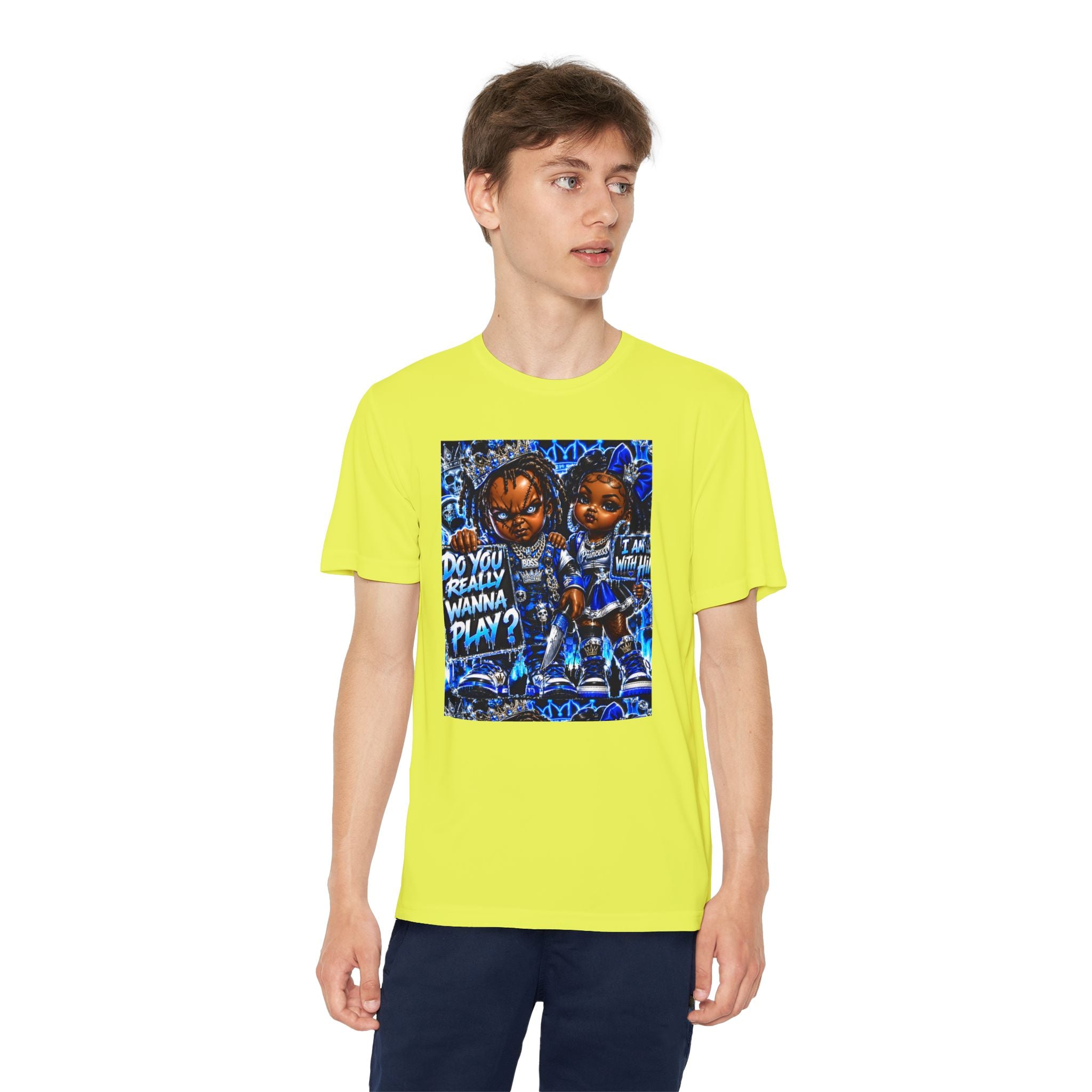 Youth Competitor Tee — 'Do You Really Wanna Play?' Graphic T-Shirt