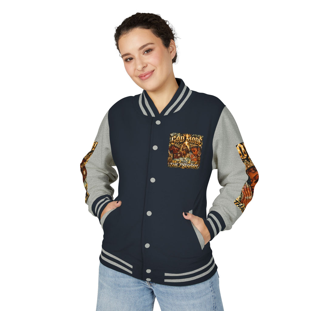 God Motive “I Am Bigger Than the Program” Letterman Jacket