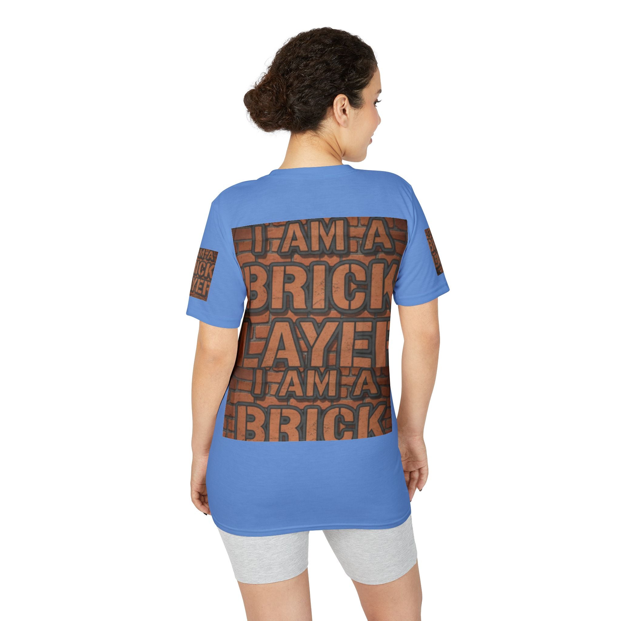 Bricklayer Graphic T-Shirt — "I Am a Bricklayer" Construction Worker Tee