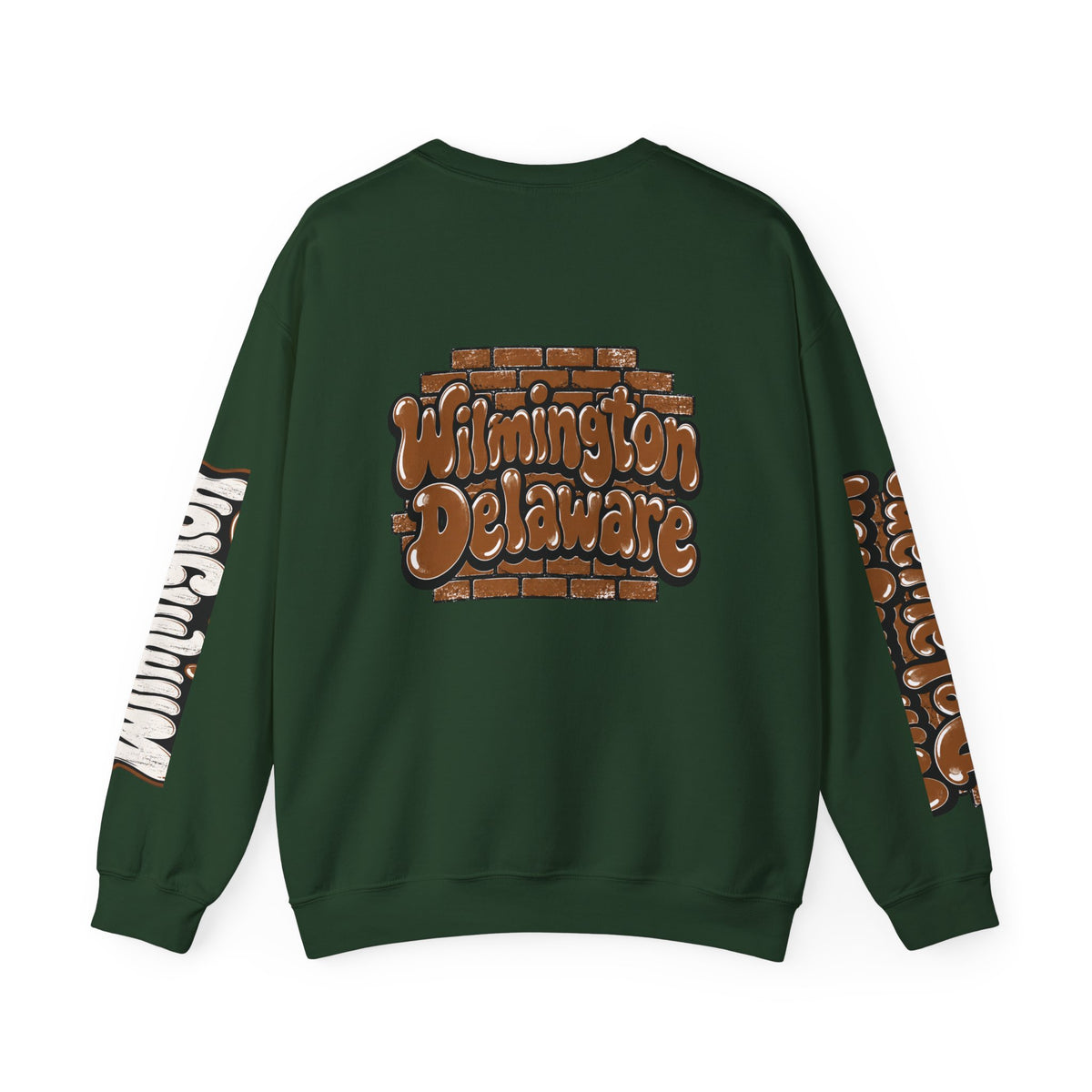 Wilmington Delaware Retro Graphic Sweatshirt