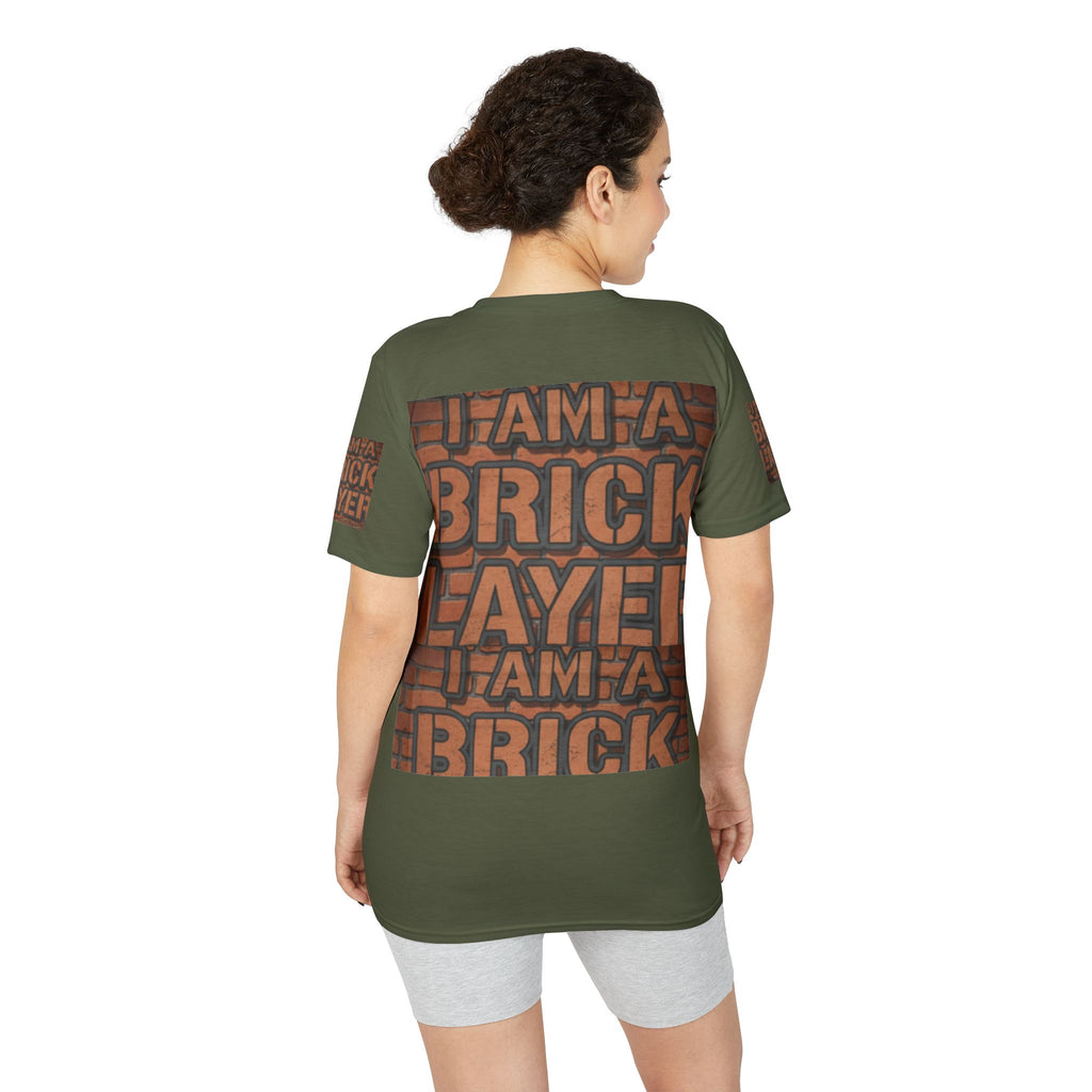 Bricklayer Graphic T-Shirt — "I Am a Bricklayer" Construction Worker Tee