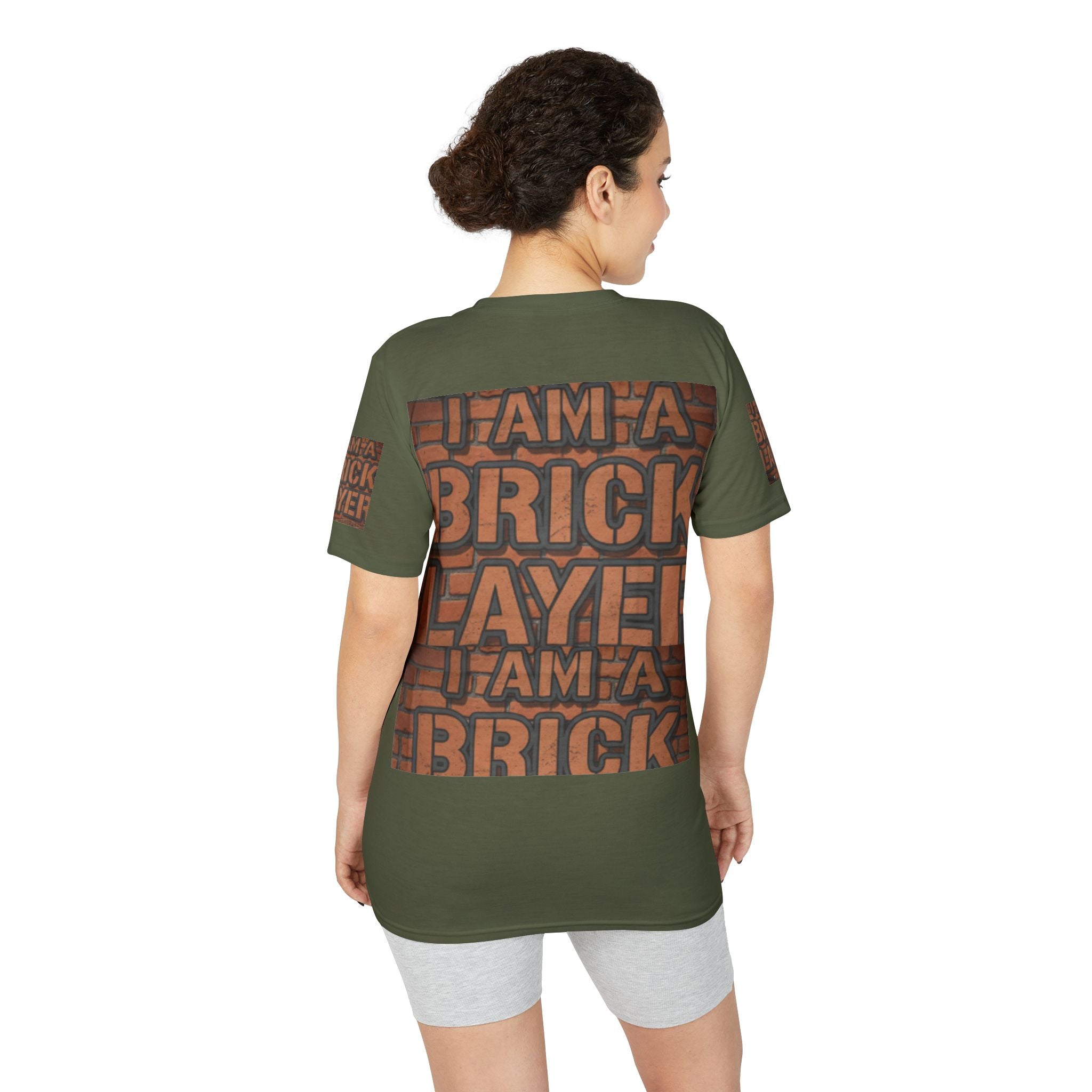 Bricklayer Graphic T-Shirt — "I Am a Bricklayer" Construction Worker Tee