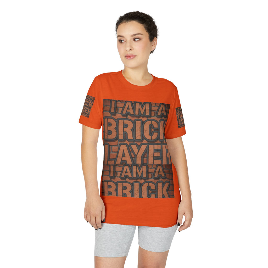 Bricklayer Graphic T-Shirt — "I Am a Bricklayer" Construction Worker Tee