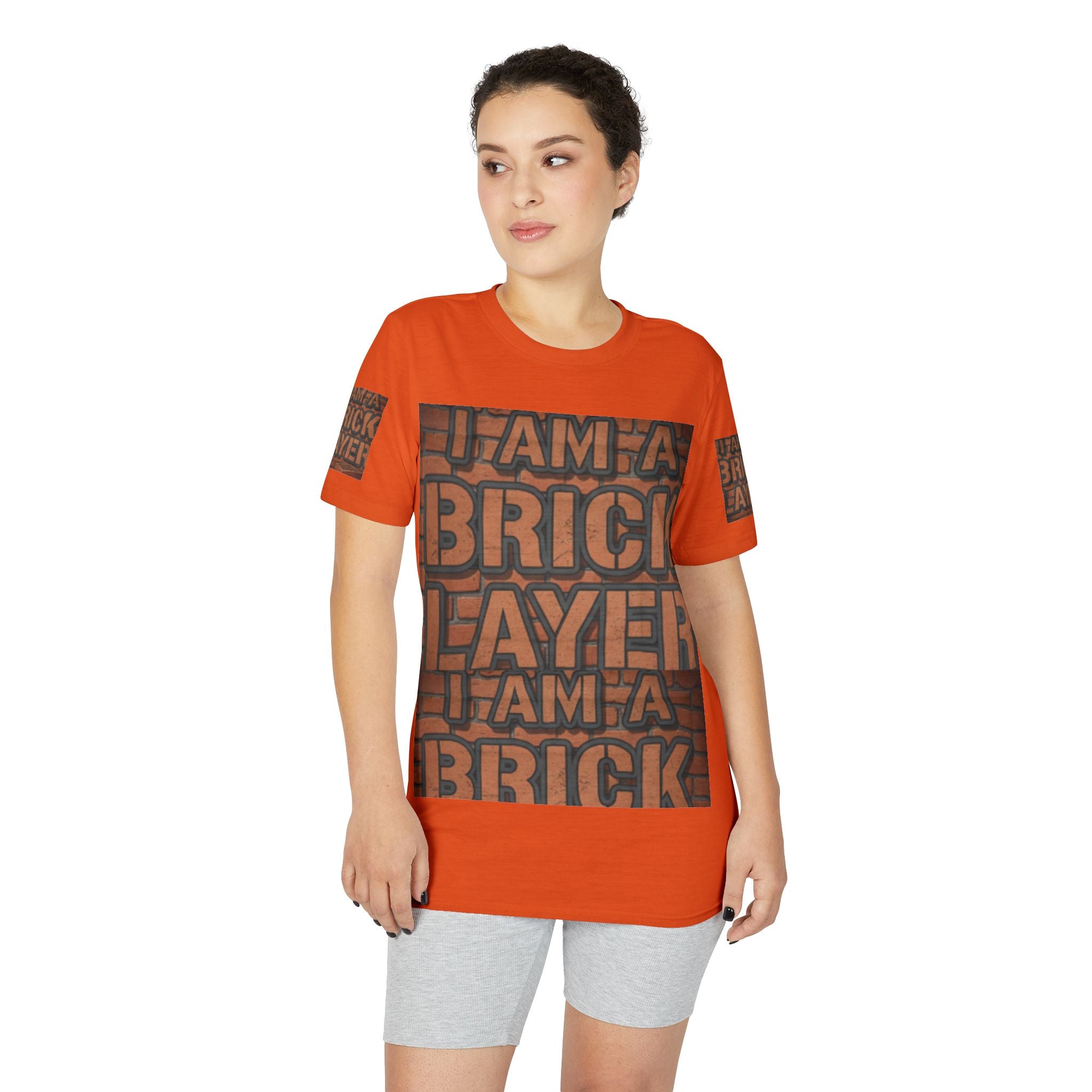 Bricklayer Graphic T-Shirt — "I Am a Bricklayer" Construction Worker Tee