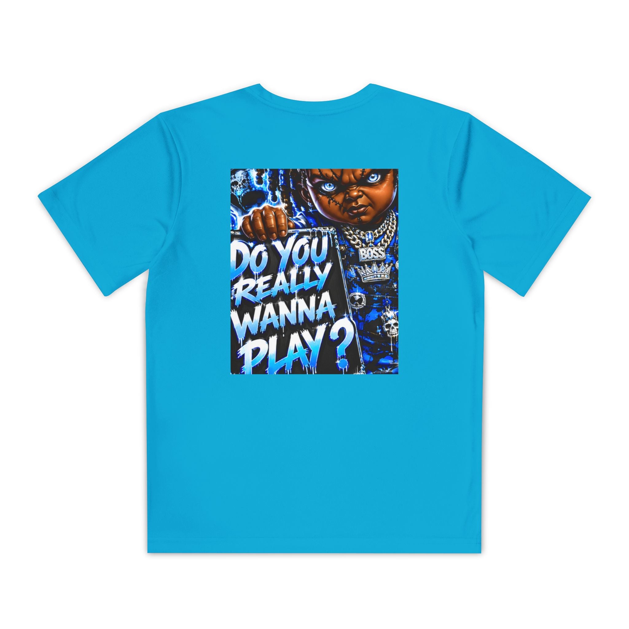 Youth Competitor Tee — 'Do You Really Wanna Play?' Graphic T-Shirt