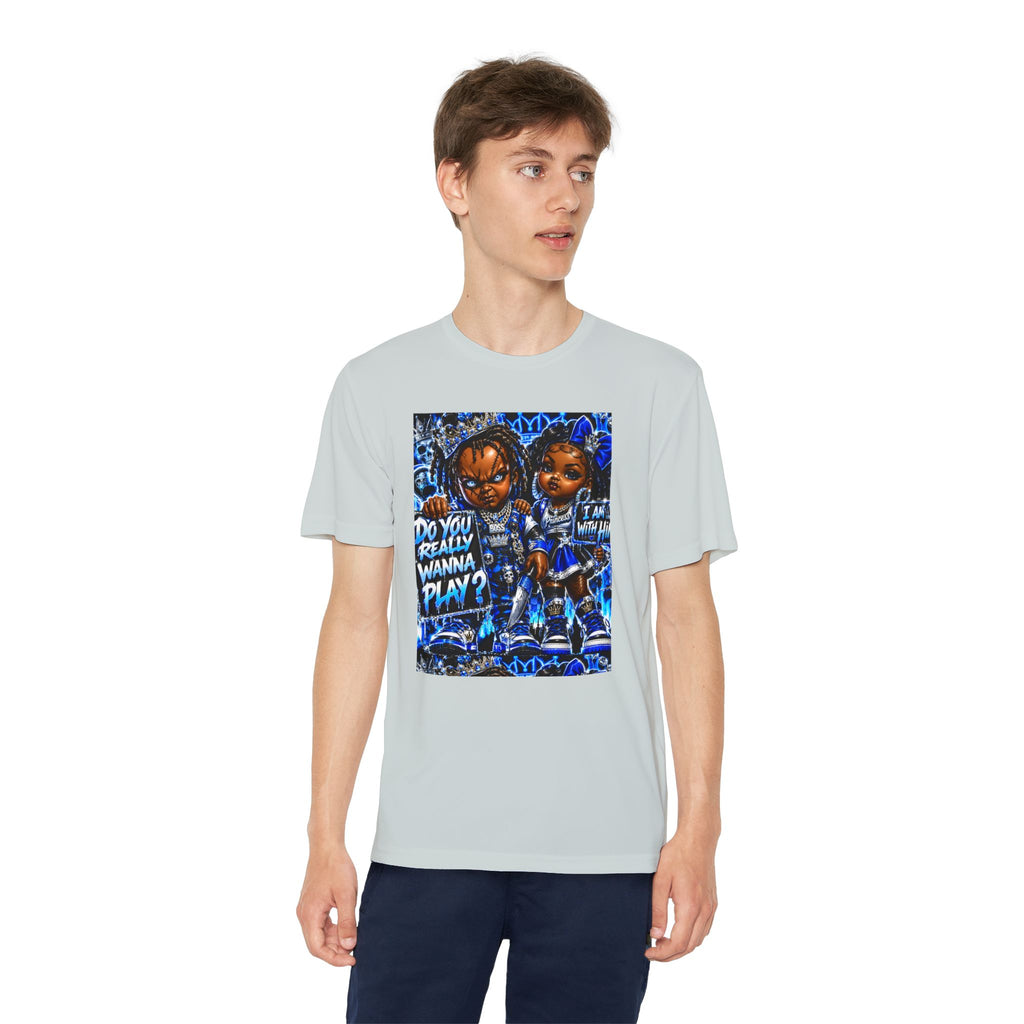 Youth Competitor Tee — 'Do You Really Wanna Play?' Graphic T-Shirt