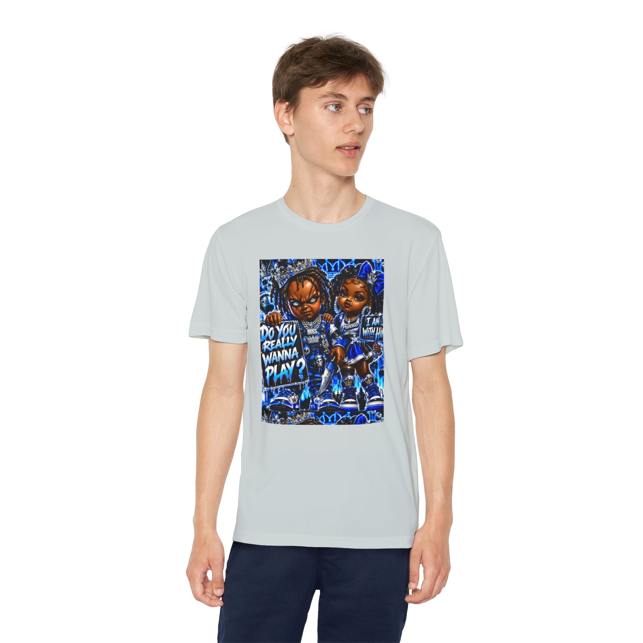 Youth Competitor Tee — 'Do You Really Wanna Play?' Graphic T-Shirt