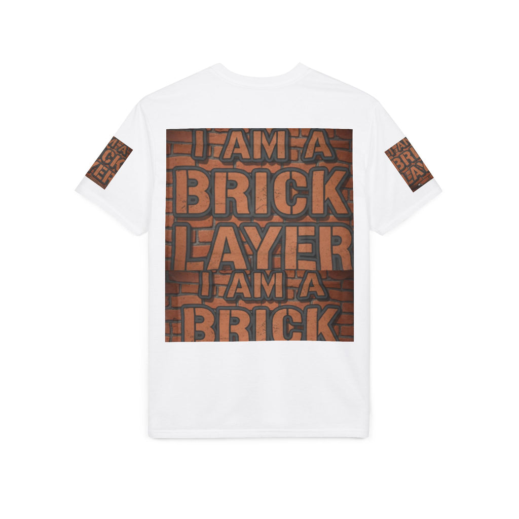 Bricklayer Graphic T-Shirt — "I Am a Bricklayer" Construction Worker Tee