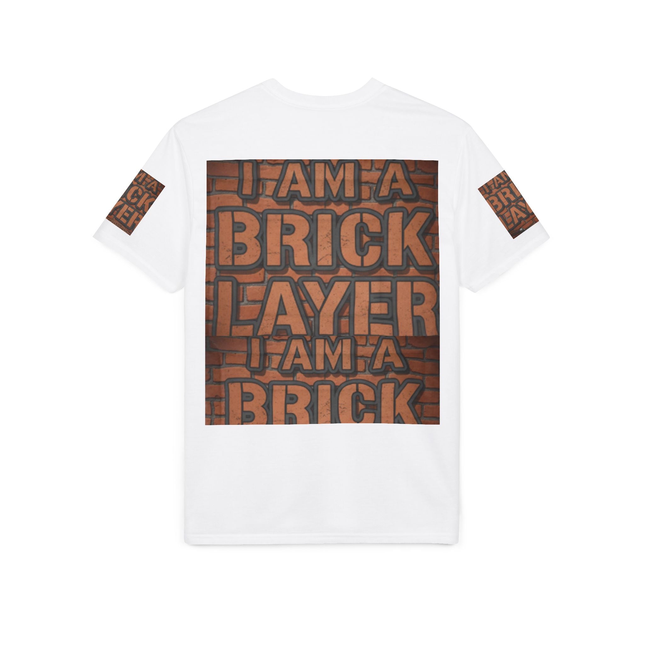 Bricklayer Graphic T-Shirt — "I Am a Bricklayer" Construction Worker Tee