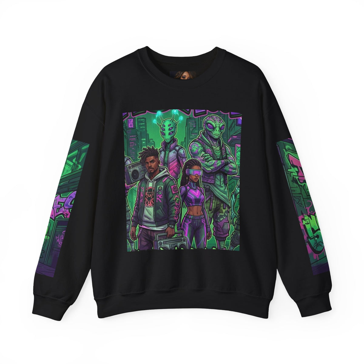 C H O O S Graphic Crewneck Sweatshirt