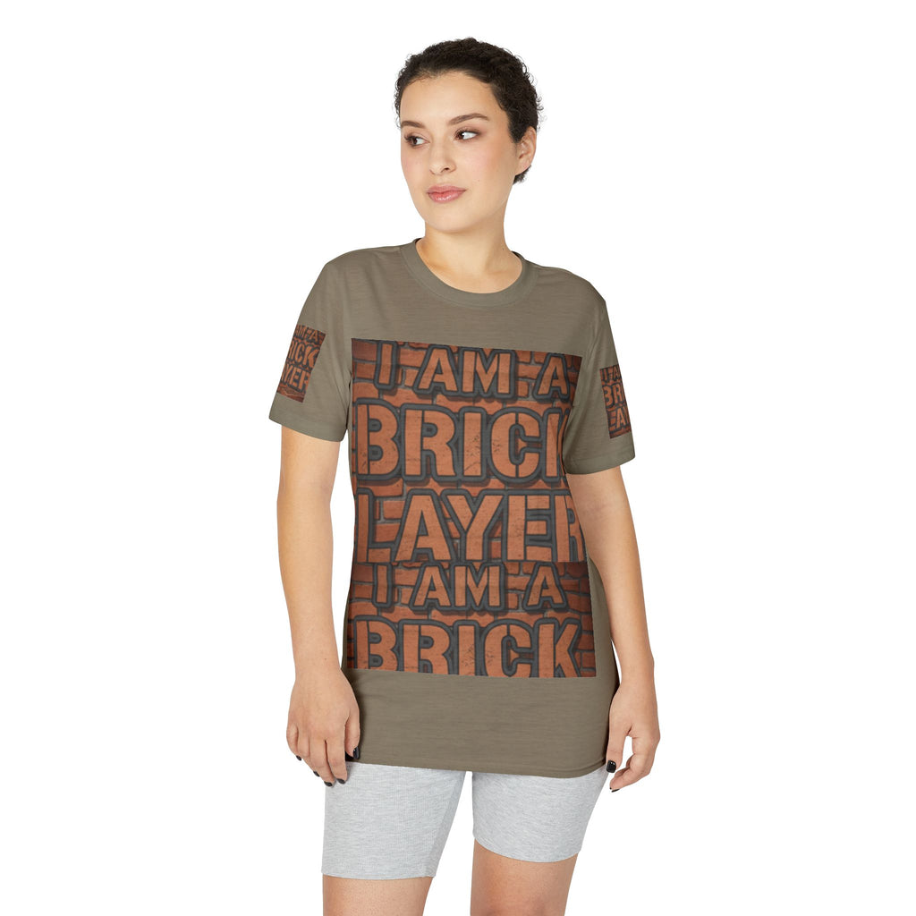 Bricklayer Graphic T-Shirt — "I Am a Bricklayer" Construction Worker Tee