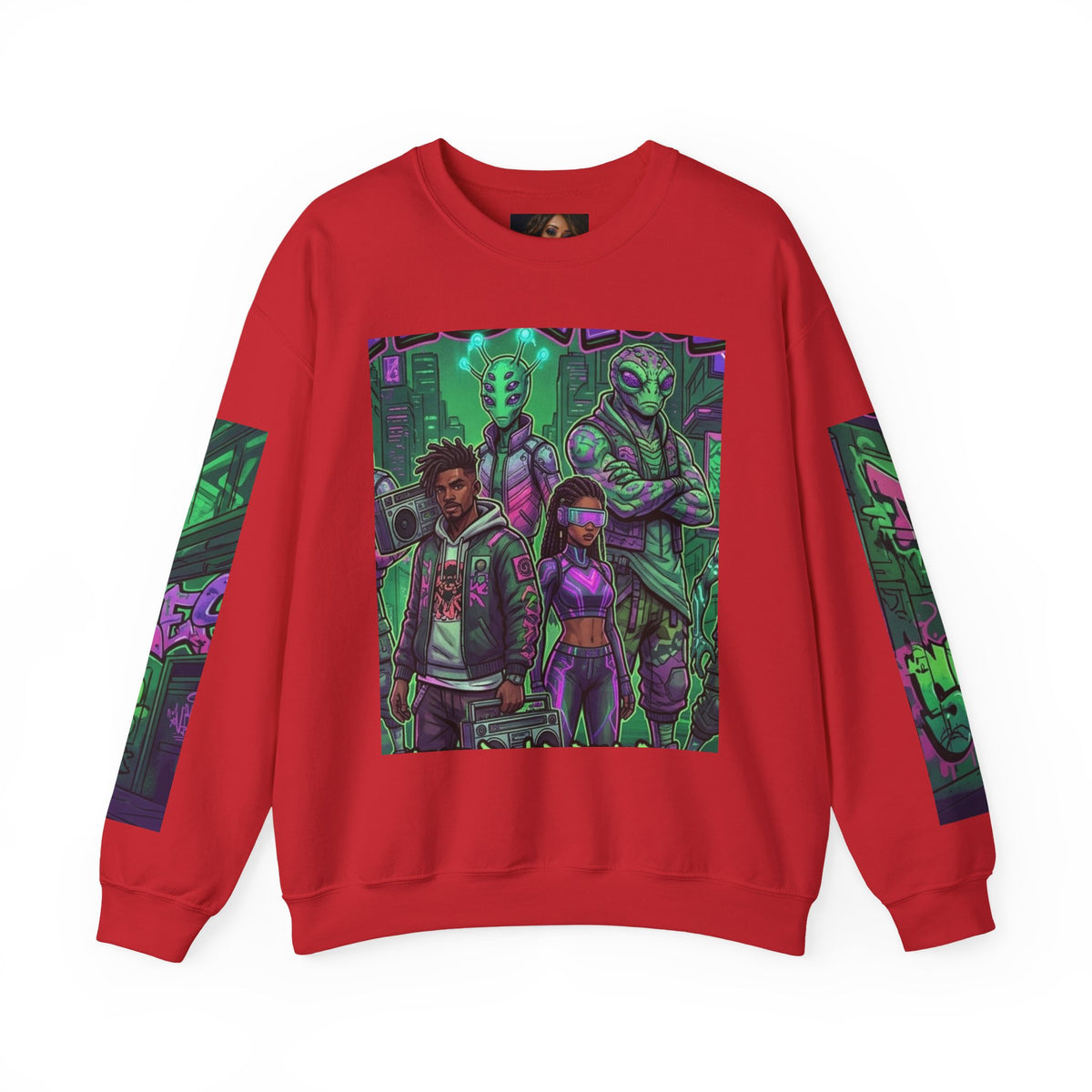 C H O O S Graphic Crewneck Sweatshirt