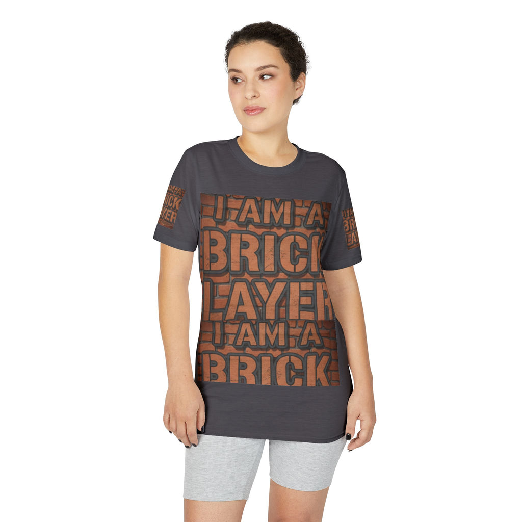 Bricklayer Graphic T-Shirt — "I Am a Bricklayer" Construction Worker Tee