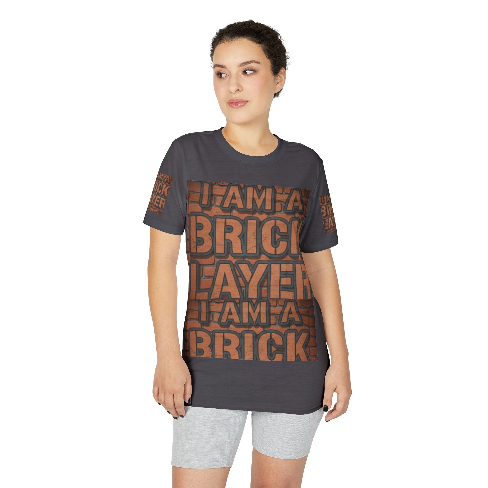 Bricklayer Graphic T-Shirt — "I Am a Bricklayer" Construction Worker Tee