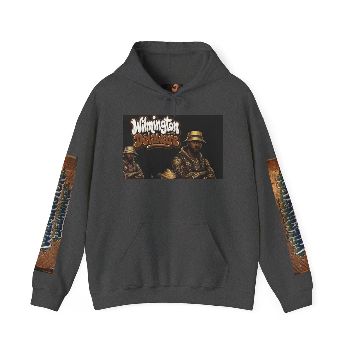 Wilmington Outlaws Western Skull Graphic Hoodie