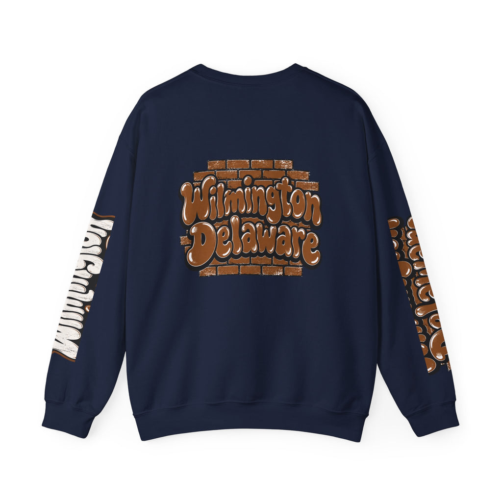 Wilmington Delaware Retro Graphic Sweatshirt
