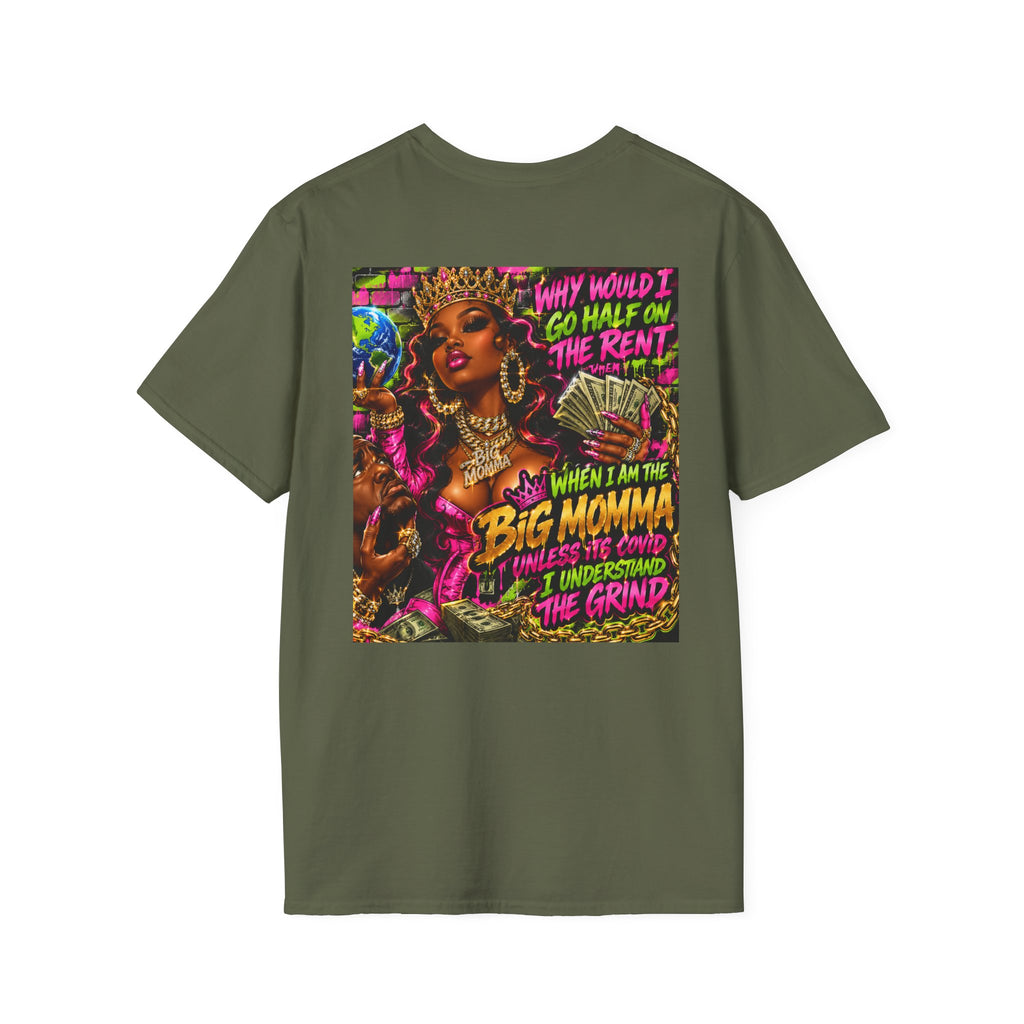 Big Momma Graphic T-Shirt – Bold Retro Hip-Hop Streetwear