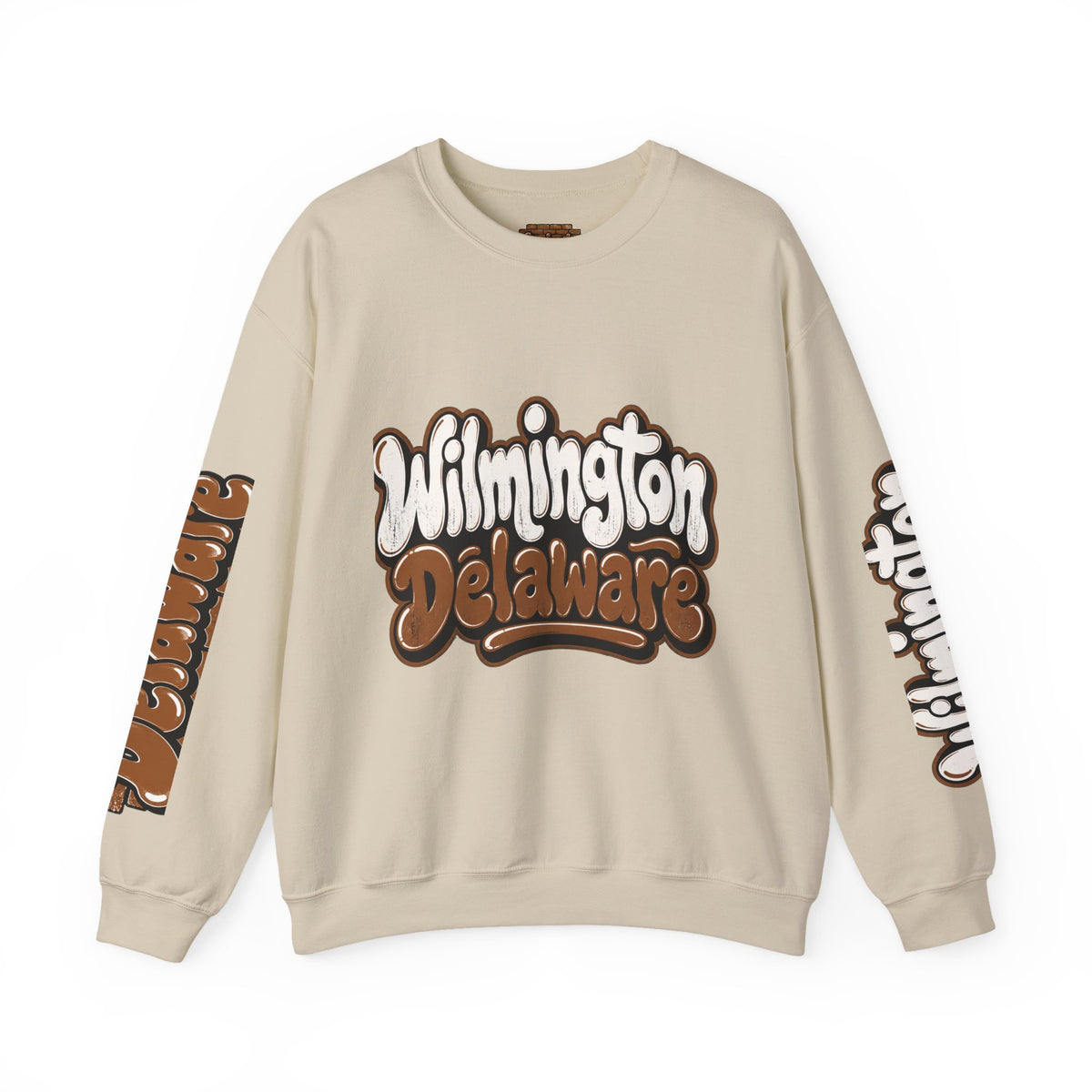 Wilmington Delaware Retro Graphic Sweatshirt