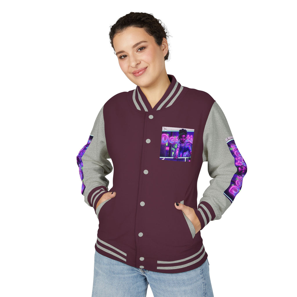 Retro Anime Letterman Jacket