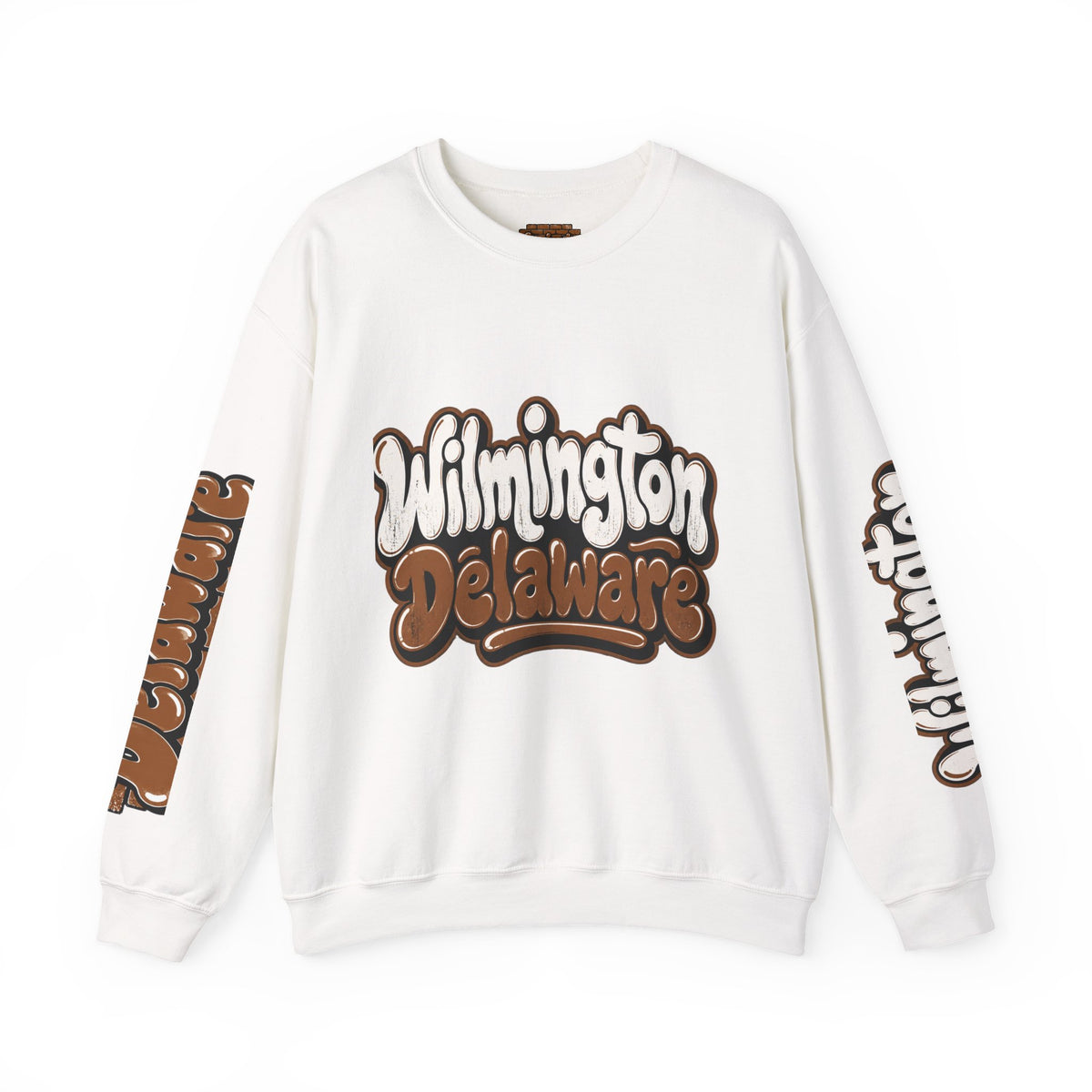 Wilmington Delaware Retro Graphic Sweatshirt
