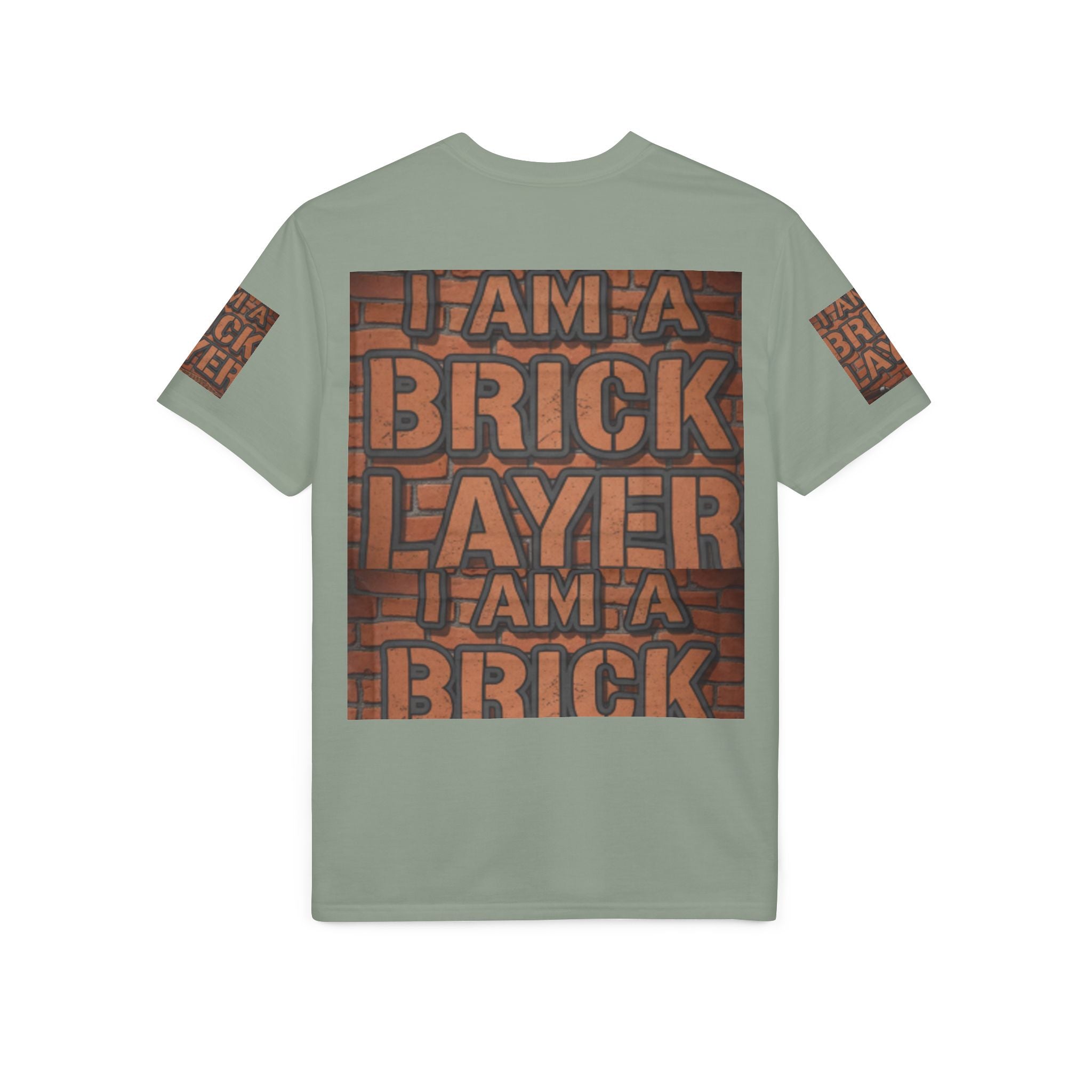 Bricklayer Graphic T-Shirt — "I Am a Bricklayer" Construction Worker Tee