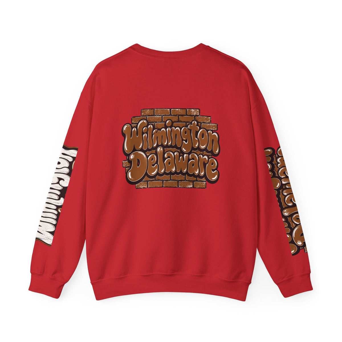 Wilmington Delaware Retro Graphic Sweatshirt