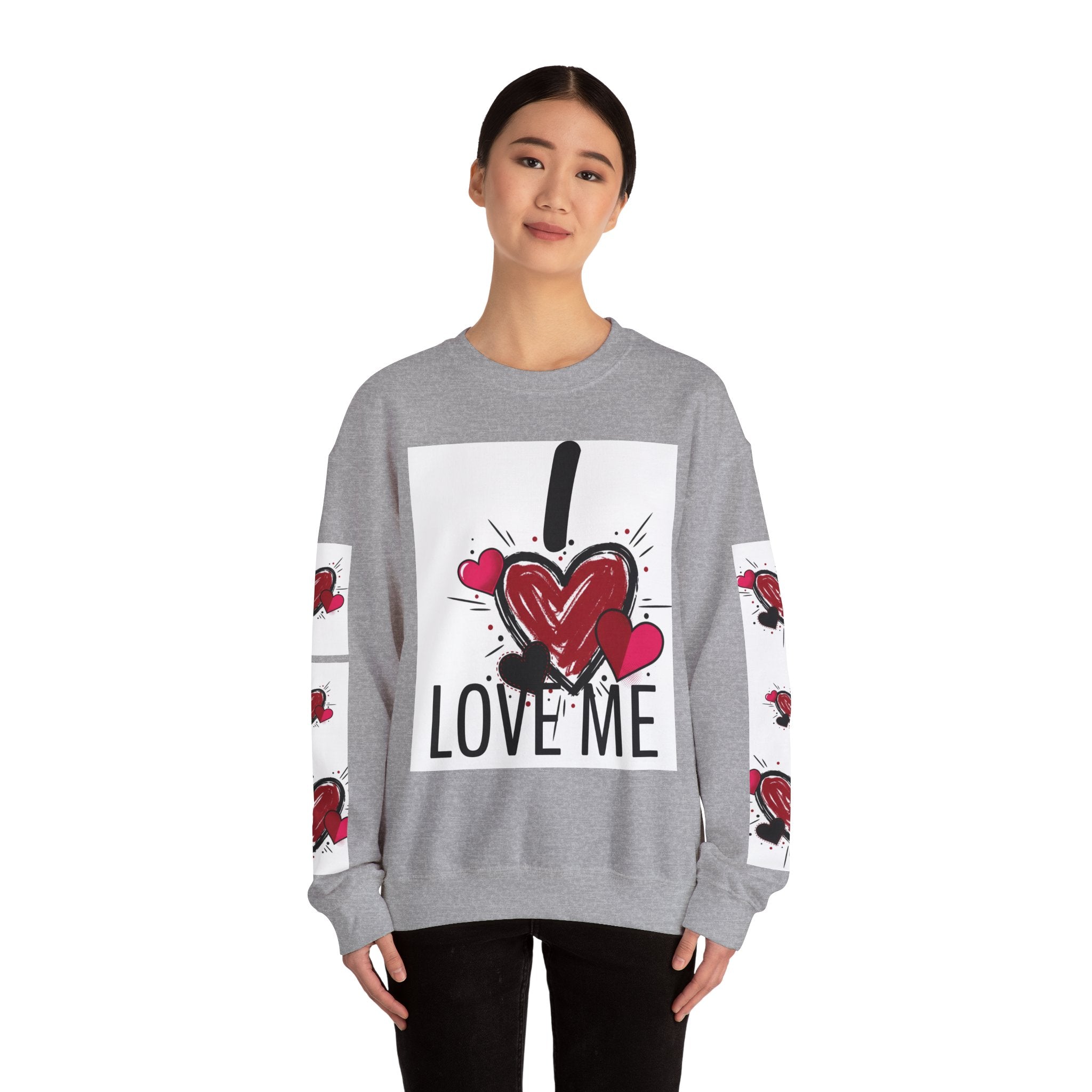 Love Me Heart Crewneck Sweatshirt