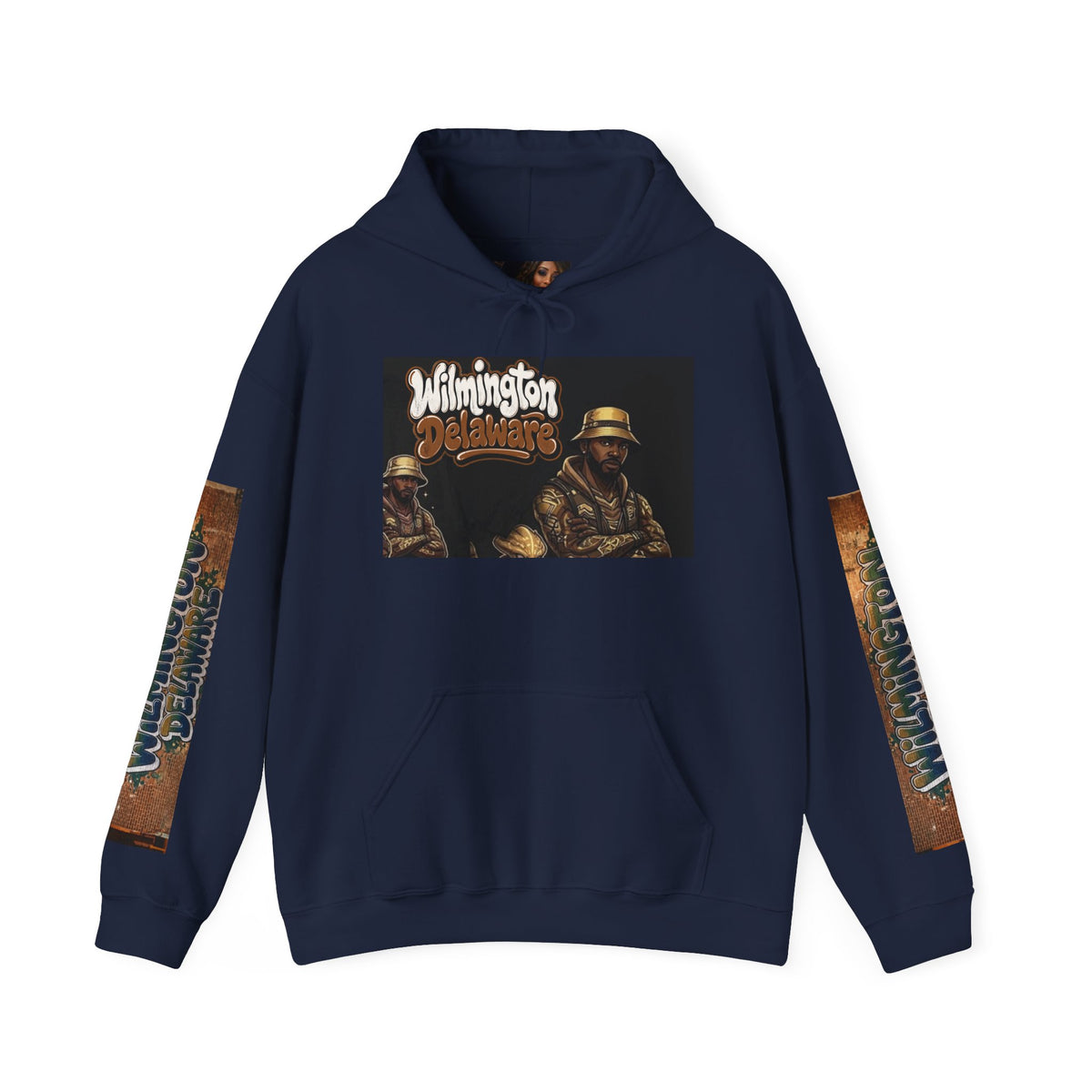 Wilmington Outlaws Western Skull Graphic Hoodie
