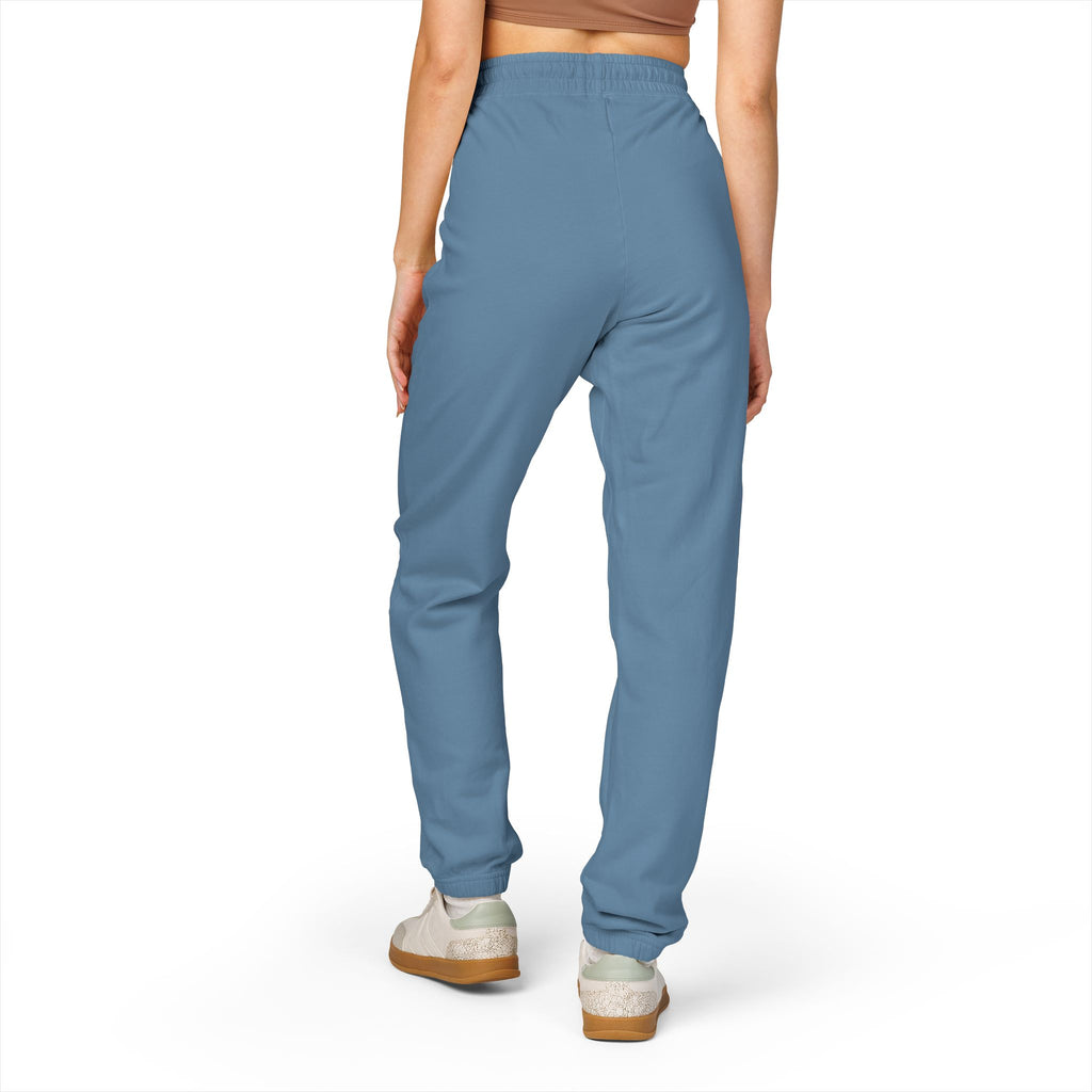 Distressed Graphic Fleece Sweatpants