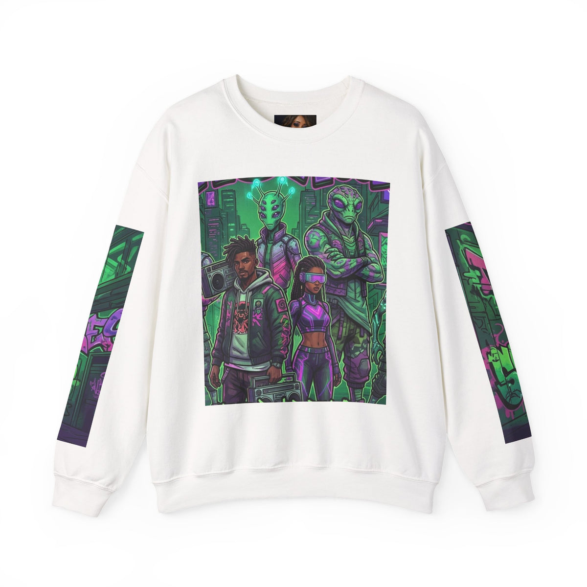 C H O O S Graphic Crewneck Sweatshirt