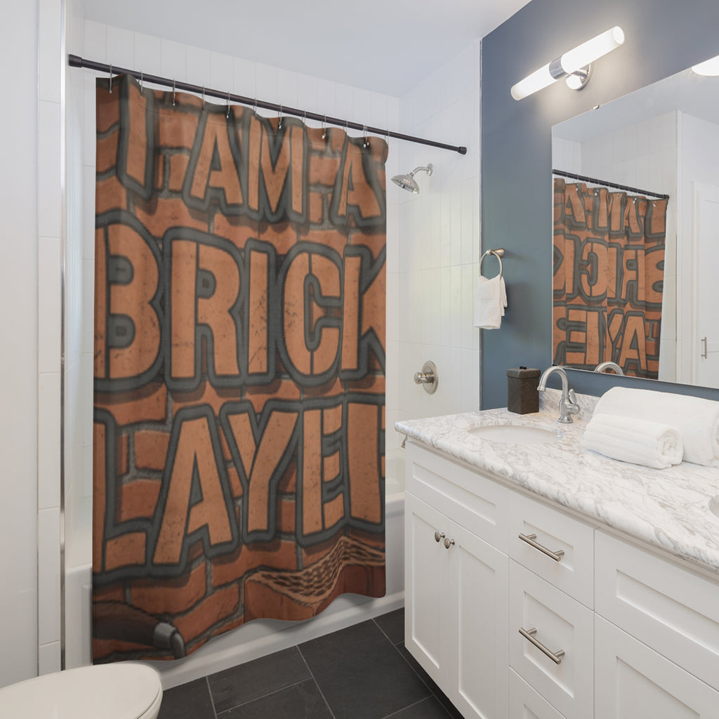 Jamaica Bricklayer Shower Curtain