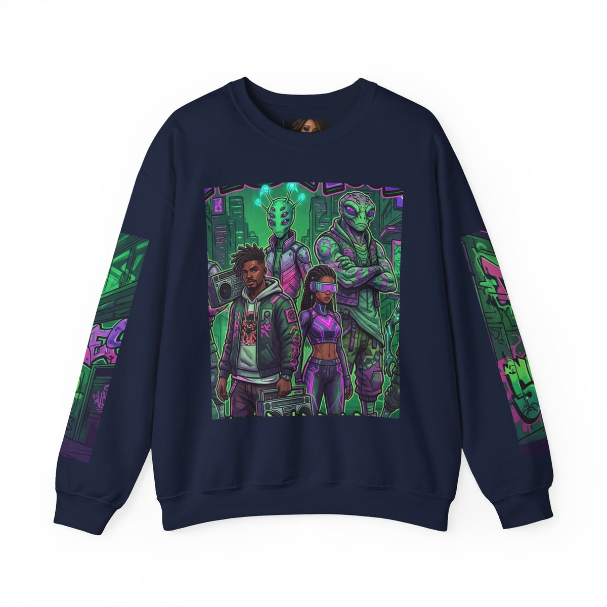 C H O O S Graphic Crewneck Sweatshirt