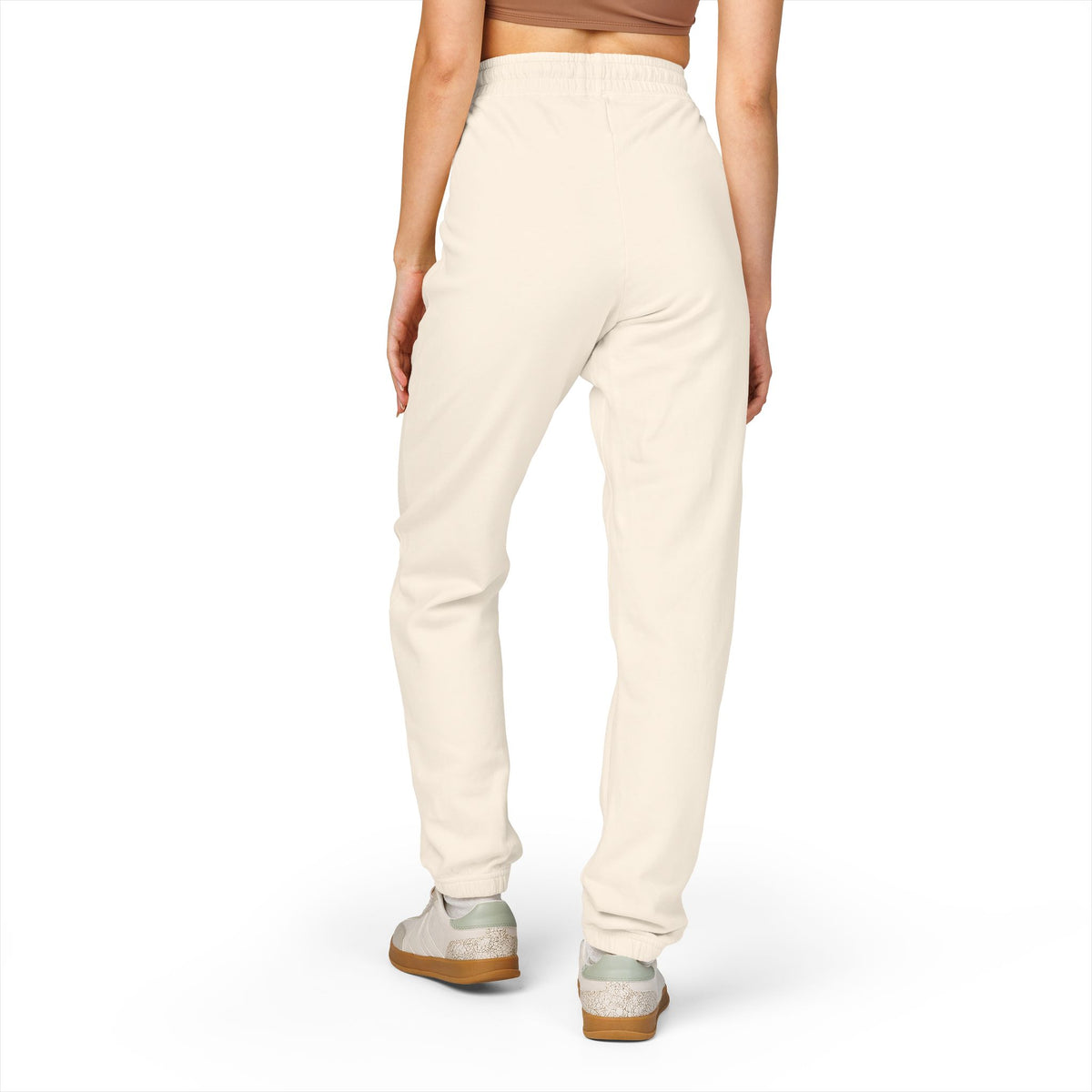 Distressed Graphic Fleece Sweatpants