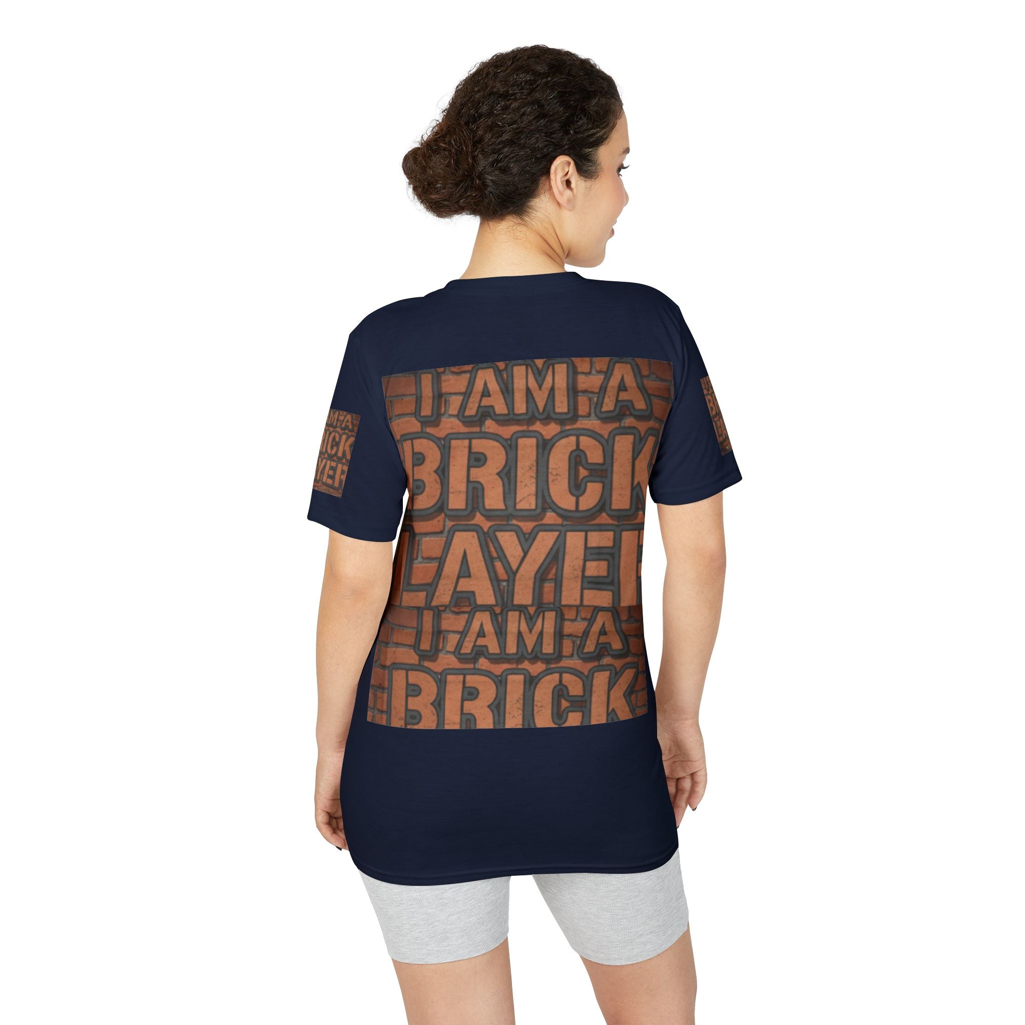Bricklayer Graphic T-Shirt — "I Am a Bricklayer" Construction Worker Tee