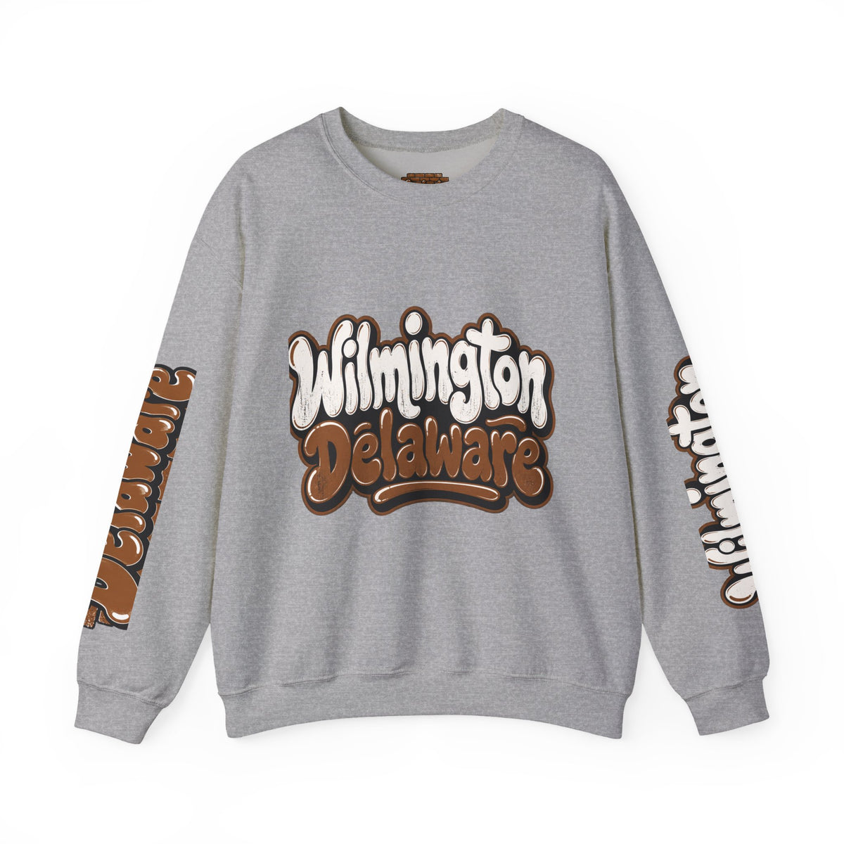 Wilmington Delaware Retro Graphic Sweatshirt