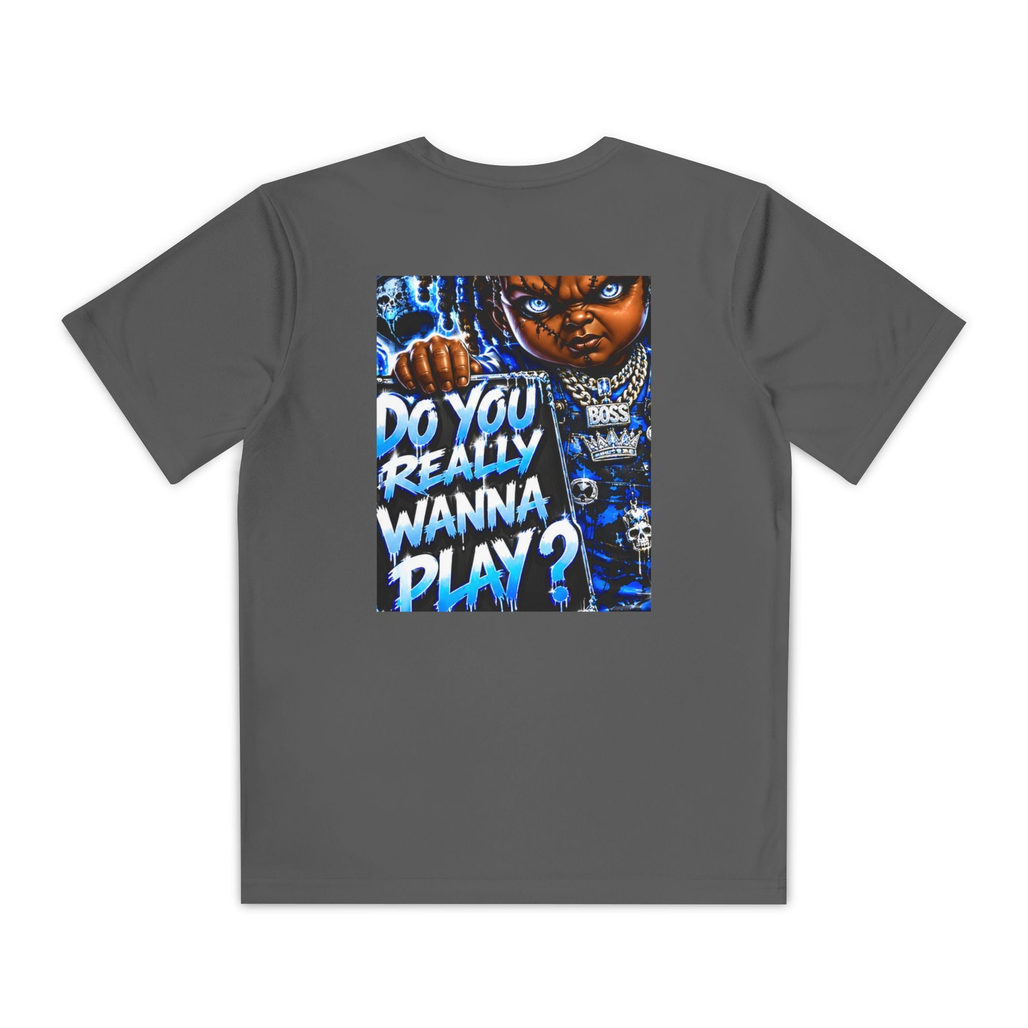 Youth Competitor Tee — 'Do You Really Wanna Play?' Graphic T-Shirt